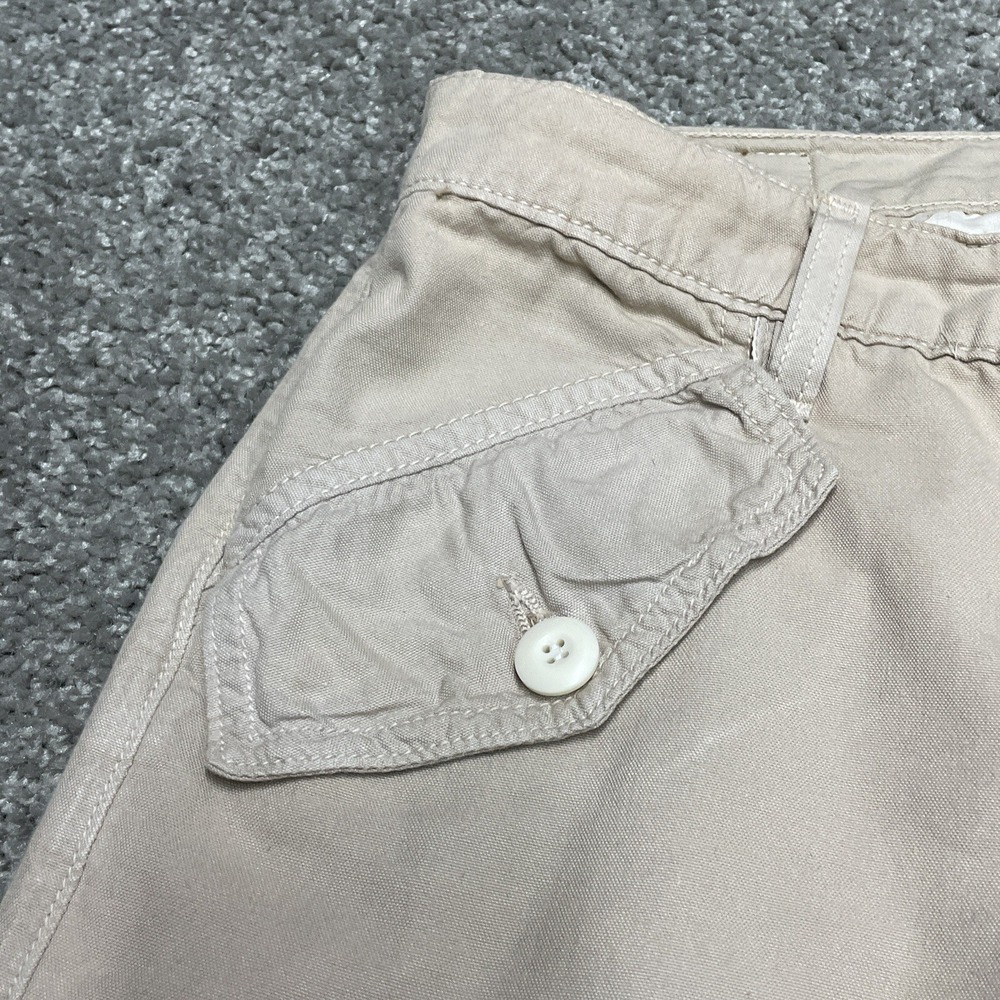 Etienne Marcel Pants Cargo Beige 28X27 Trousers EM31025 Straight‎ USA made EUC - Picture 4 of 13
